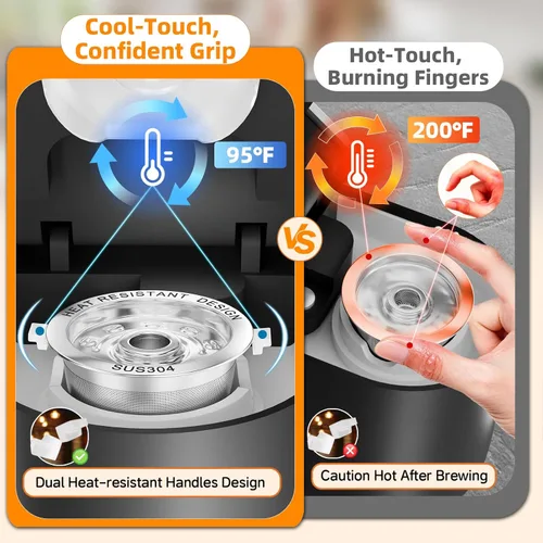 Miniatura 4 de Paquete de 2 tazas K reutilizables para cafetera Keurig 1.0, no 2.0, todas las cápsulas de filtro de café de acero inoxidable para Keurig con embudo