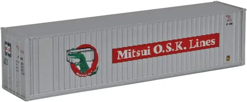 Miniatura 8 de Walthers SceneMaster Modelo a escala N de Evergreen 40' Hi Cube acanalado contenedor lateral