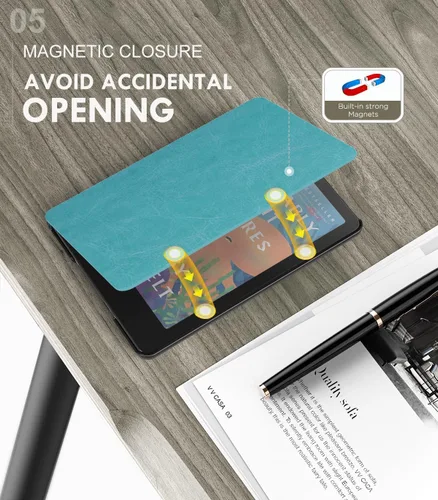 Miniatura 6 de MoKo Funda para Kindle Paperwhite de 12ª generación 2024 de 7 pulgadas y Kindle Colorsoft Signature Edition 2024, ligera funda protectora