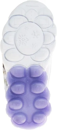Miniatura 5 de Disney Zapatillas de deporte Frozen para niñas, sin cordones, con luz, para correr (bebéniña pequeña), Púrpura tornasol