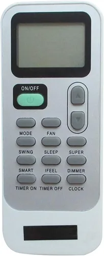 HCDZ Mando a distancia de repuesto para Innovair WIN09H1V51 WIN09H2V51 WIN12H1V51 WIN12H2V51 WIN18H2V51 WIN24H2V51 WIN36H2V51 ‎WIN12H1V51 Aire