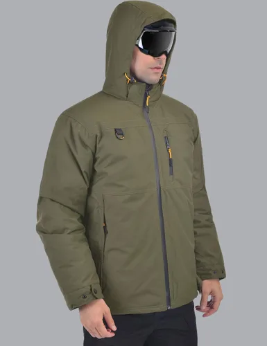 Miniatura 2 de Men's Ski Jacket Down Insulated Waterproof Winter Jacket Windproof Snowboard Snow Coat