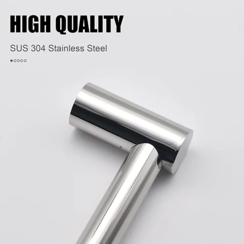 Miniatura 4 de Honmein Toallero – Toallero ajustable de acero inoxidable 304 para baño (11.8 a 22.6 pulgadas), resistente y resistente al óxido, para accesorios