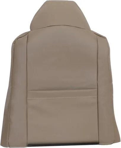 Miniatura 5 de GXARTS Funda de cuero de repuesto para asiento de lado del conductor, color marrón #4H, compatible con Ford Excursion F250 F350 F450 F550 Lariat