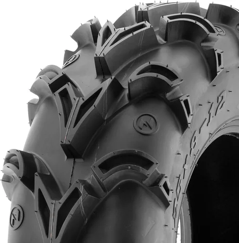 Miniatura 7 de Juego de 4 neumáticos SunF 25x8-12 delanteros y 25x10-12 traseros Deep Mud + Trail ATV UTV Off-Road Neumáticos, 6PR, sin cámara A050