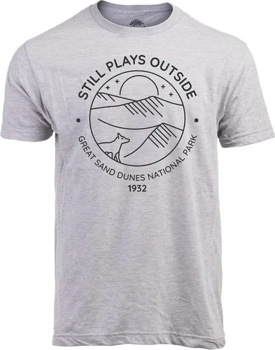 Miniatura 34 de Camiseta de senderismo Still Plays Outside Divertida camiseta para excursionista, camping, campista, al aire libre, hombres y mujeres