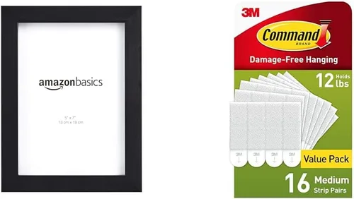 Miniatura 13 de Amazon Basics Marco rectangular para fotos, 5 x 7 pulgadas, paquete de 2, color negro