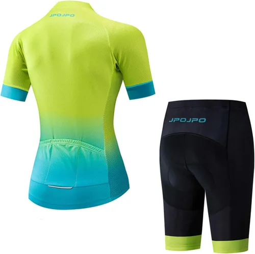 Miniatura 28 de Hotlion Conjuntos de camisetas de ciclismo para mujer, ropa de ciclismo de verano, trajes de bicicleta de carretera, ropa de ciclismo de manga corta