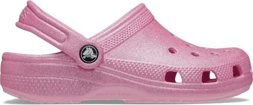 Miniatura 5 de Crocs Zuecos clásicos con brillantina (niño pequeño/niño grande) Tweed rosa con brillantina, 5, para niño grande, M