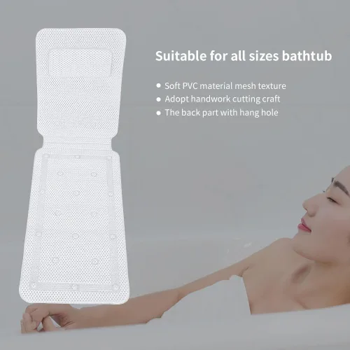 Miniatura 2 de Cojín de baño para bañera, almohada de baño, almohada suave para el cuello, tapete con almohada extra, para almohadas de baño, accesorios de baño
