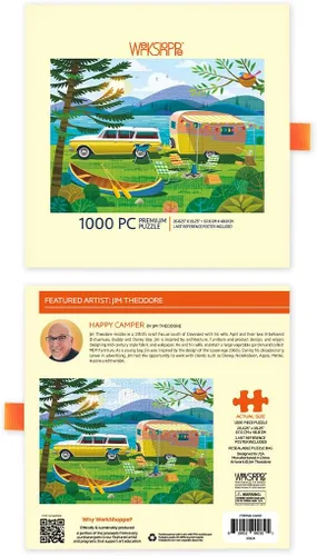 Miniatura 9 de WerkShoppe Happy Camper - Rompecabezas de 1000 piezas