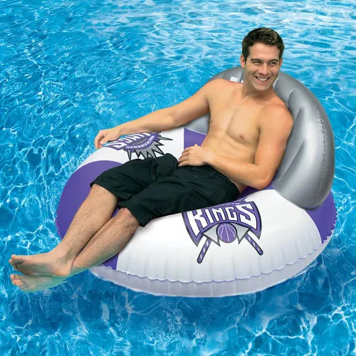 Miniatura 4 de Poolmaster Flotador inflable de lujo grande de la NBA para adultos Reyes de Sacramento