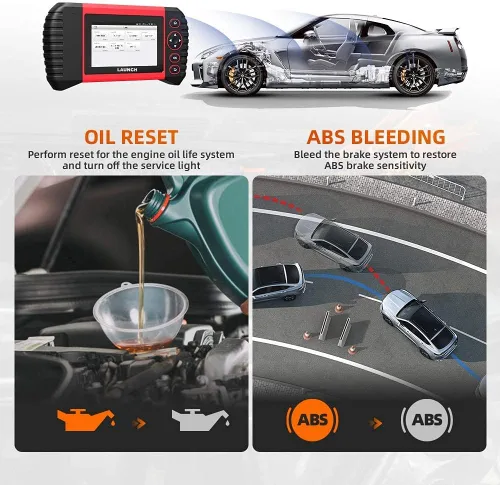 Miniatura 7 de LAUNCH Escáner OBD2 Touch PRO Elite - Nueva herramienta de escaneo 2026 con 20 funciones de reinicio, codificación por inyector, SAS, EBP, BMS