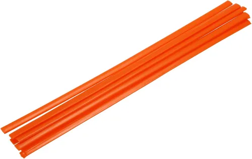 Miniatura 37 de MECCANIXITY 5 varillas de soldadura de plástico amarillo de 0.374 in x 9.843 in HDPE cinta plana de soldadura de plástico para reparar tanques