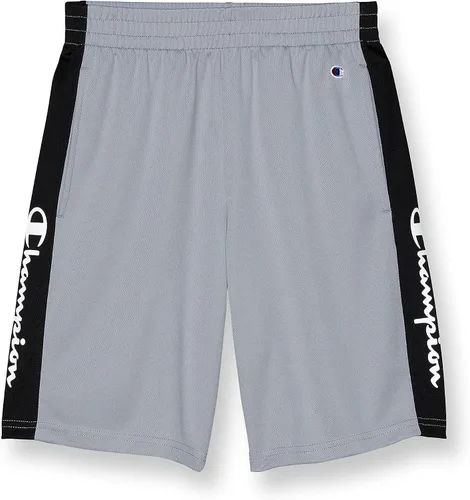 Champion Pantalones cortos para niños, pantalones cortos deportivos para niños, pantalones cortos ligeros para niños, gráficos, 8 pulgadas