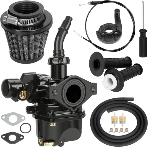 Miniatura 11 de YOXUFA PZ19 Carburador 19mm Carburador para 110 cc 125 cc 50 cc 70 cc Pit Dirt Bike ATV Apollo TaoTao Baja Coolster SSR Xmotos X-Pro Thumpstar