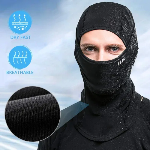 Miniatura 7 de ILM Motorcycle Balaclava Face Mask Adult Youth for Ski Model FM01