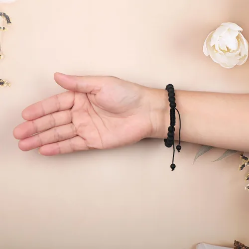 Miniatura 34 de AD Beads Pulseras de piedras preciosas unisex de 0.315 pulgadas (0.315 in), macramé curativo ajustable de 7 a 9 pulgadas Usa esta pulsera