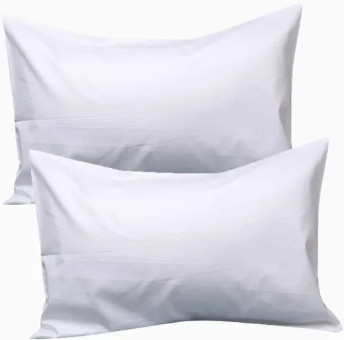 Miniatura 21 de Fundas de almohada de algodón peinado de 600 hilos (paquete de 2) tamaño Queen de 20.0 x 30.0 in, color rosa claro liso Rosa Claro (Sólido)