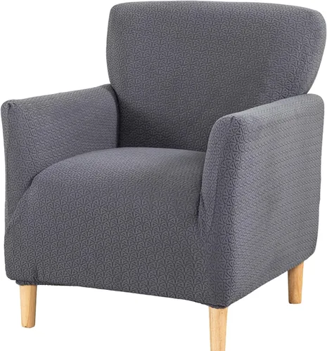 Miniatura 42 de Fundas de jacquard para sillón de banquete, fundas suaves para sillón, fundas elásticas de 1 pieza para sala de estar, funda antideslizante