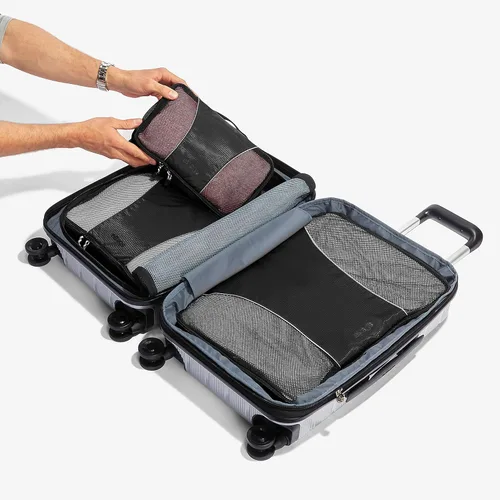 Miniatura 4 de eBags bolsos para empacarset de 4 unidades., Mezclilla), EB2061-4M-DNM