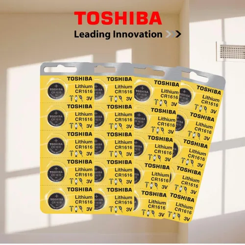 Miniatura 5 de Toshiba Batería CR1616 3V Litio Moneda Celda (10 Baterías)