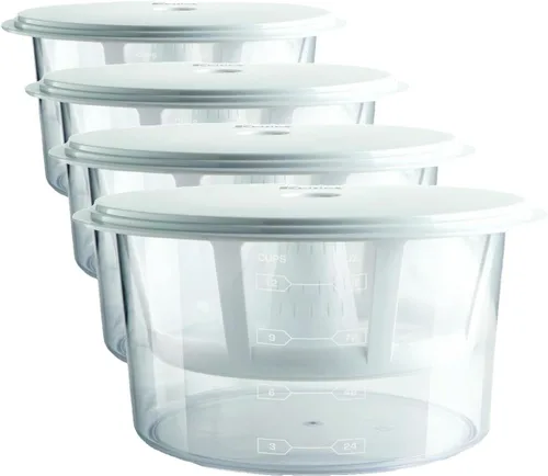 Miniatura 8 de Euro Cuisine GY50 - Máquina para hacer yogur griego con cesta de malla ultrafina, sin BPA, colador de yogur griego patentado para yogur griego