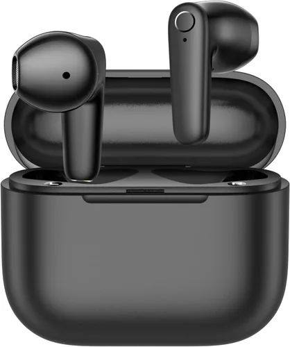 kurdene Auriculares inalámbricos Bluetooth, Bluetooth 5.4, auriculares de 42 horas de reproducción larga con micrófonos para llamadas claras,
