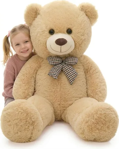 MaoGoLan - Oso de peluche gigante de 39 pulgadas, ultra suave y lindo, animal de peluche grande, perfecto para Baby Showers, cumpleaños, regalos del