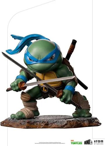 Miniatura 4 de Estatua Leonardo - TMNT - Minico - Iron Studios