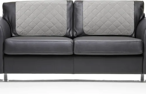 Miniatura 12 de Panelee Funda para reposacabezas para silla reclinable, 2 piezas, protector de reposacabezas reclinable, funda de sofá reclinable, protector