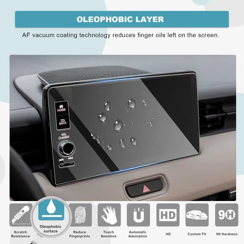 Miniatura 6 de CDEFG Protector de pantalla HRV 2023 para Hondaa HRV EX-L 2023 Protector de pantalla táctil de 9 pulgadas, láminas de navegación, película 9.1 in