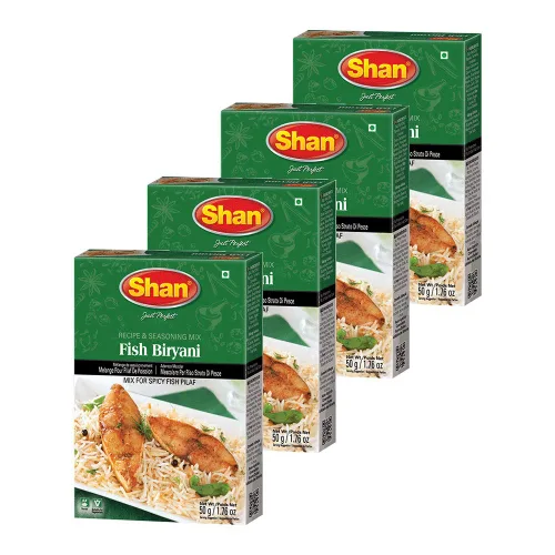 Miniatura 336 de Shan Korma Recipe and Seasoning Mix 1.76 oz (50g) - Spice Powder for Traditional Meat in Yogurt Sauce - Suitable for Vegetarians - Airtight Bag in a