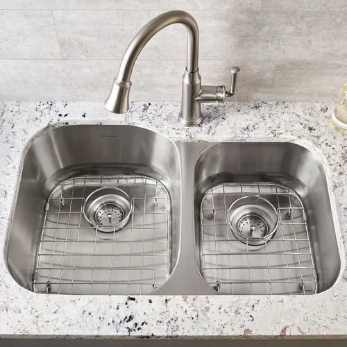 Miniatura 2 de American Standard 18CR.9322100S.075 Portsmouth - Fregadero de cocina con doble tazón, 32 x 21 pulgadas, acero inoxidable