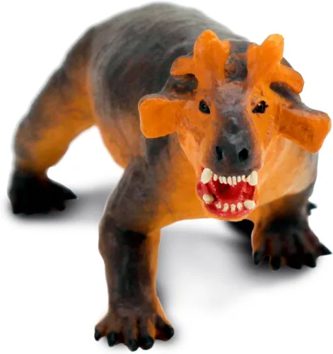 Miniatura 2 de Safari Ltd. Estemmenosuchus Figura detallada de modelo de 4.5 pulgadas, juguete educativo para niños, niñas y niños a partir de 3 años