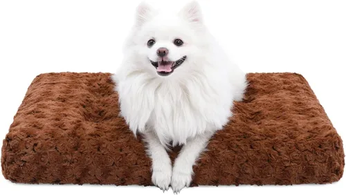 Miniatura 21 de KSIIA Cama Lavable para Perros Cama de Felpa de Lujo para Jaula de Perros Almohadilla Cómoda para Perrera Alfombrilla Antideslizante para Dormir