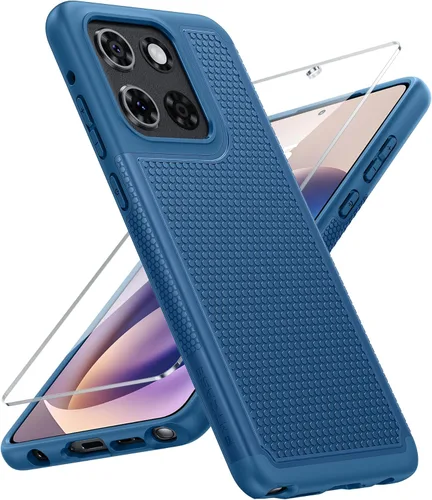 Miniatura 28 de FNTCASE Funda para teléfono Galaxy A14-5G: protección contra caídas de grado militar Samsung A14 5G, probada contra caídas de 14 pies, protector