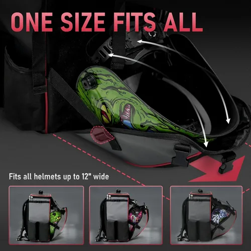 Miniatura 3 de YESWELDER Mochila de Soldador Paquete de Equipo Extremo con Casco de Seguridad