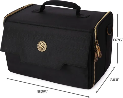 Miniatura 8 de ENHANCE Bolsa de figuras en miniatura – Estuche compacto de almacenamiento y transporte para miniaturas DnD con correa, 3 bandejas de espuma
