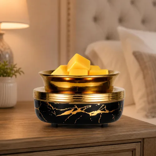 Miniatura 11 de Mocosa Calentador de cera derretida para calentador de velas de cerámica perfumada, quemador de cera de fragancia para el hogar, regalos para mamá