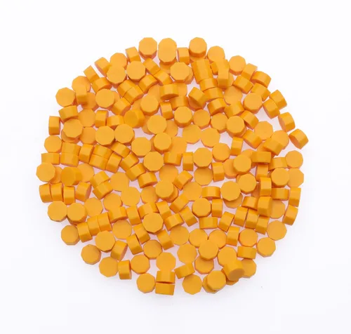 Miniatura 2 de Juego de sellos de cera con 500 cuentas de sellado de cera, 2 cucharas de sellado de cera y 4 velas para sello de cera, sellos de boda y sellado