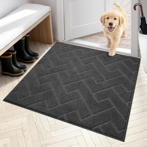 Miniatura 41 de PURRUGS Alfombra de fácil cuidado de 6 x 9 pies, antideslizante, lavable a máquina, tapete para puerta de perro, resistente a las manchas