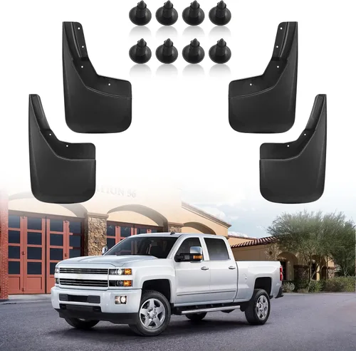 Miniatura 15 de BDFHYK Guardabarros 4 Piezas Guardabarros Delanteros y Traseros Compatibles con Ford Fusion 2013-2018 Sin Guardabarros OEM