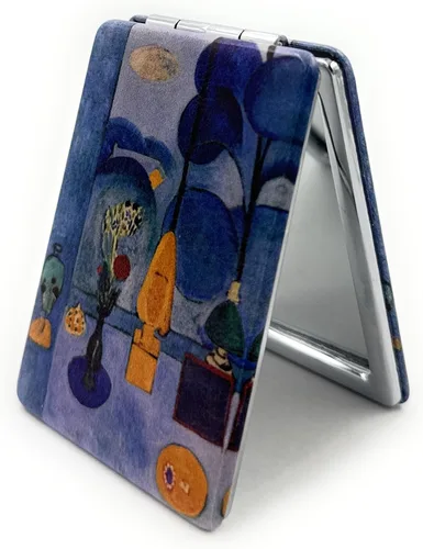 Miniatura 29 de Espejo de Mano Compacto a Granel Espejos Compactos para Bolsos Conjunto Plegable para Lápices de Labios Tamaño de Bolsillo Espejo de Mano Plegable