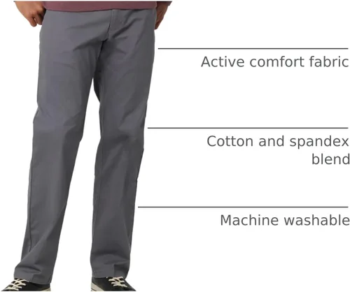 Miniatura 61 de Lee Extreme Motion Pantalón regular recto sin pliegues al frente para hombre