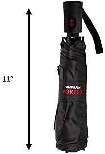 Miniatura 5 de ShedRain Vortex Automatic Compact Folding Windproof Travel Umbrella