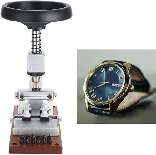 Miniatura 3 de Herramienta para quitar la parte trasera del reloj, 5700, abridor de reloj, con base de metal, apto para reparación de relojes