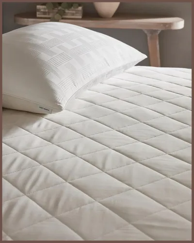 Miniatura 2 de Cozy Earth Protector de colchón de tamaño individual – 100% viscosa de bambú – Funda de colchón refrescante ligera que regula la temperatura