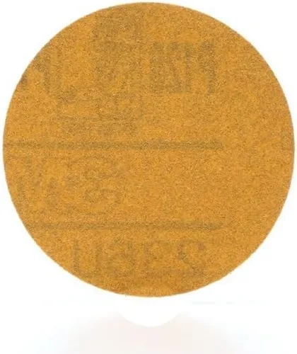 3M 182 Hookit - 236U Oro 6 pulgadas, P1C, disco de película antipolvo., 3, Dorado