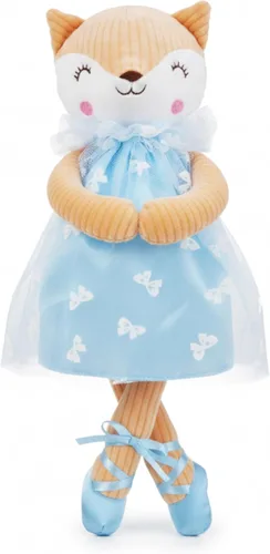 Miniatura 16 de June Garden Muñeca bailarina personalizada de 16 pulgadas, Monica, muñeca de ballet de felpa impresa con nombre personalizado para niñas, regalo